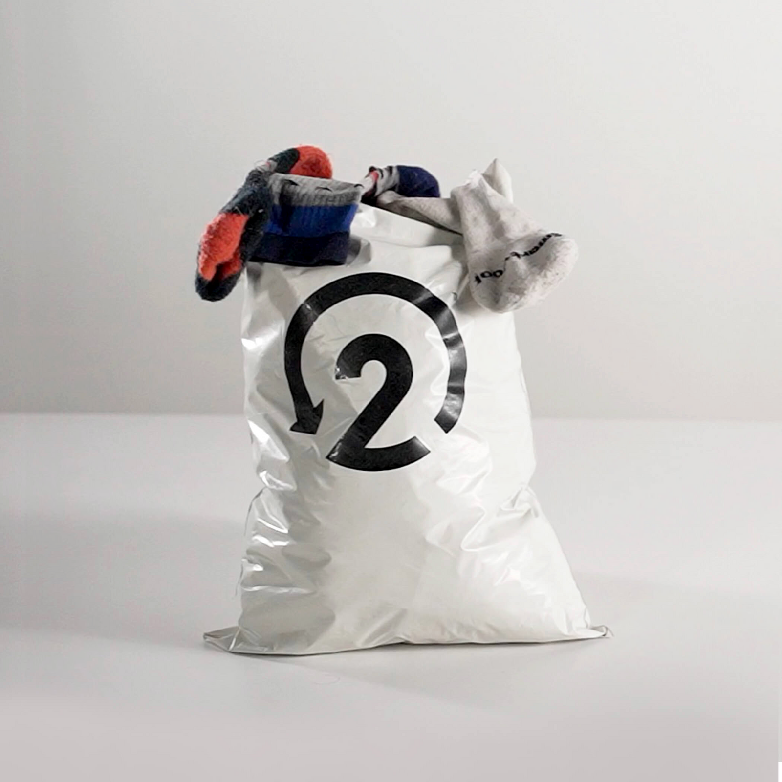 Second Cut™ Project Take Back Mail-In Bag White - ver - 2