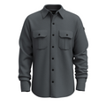 Anchor Line Shirt Jacket Nightfall Blue Plaid - ver - 3