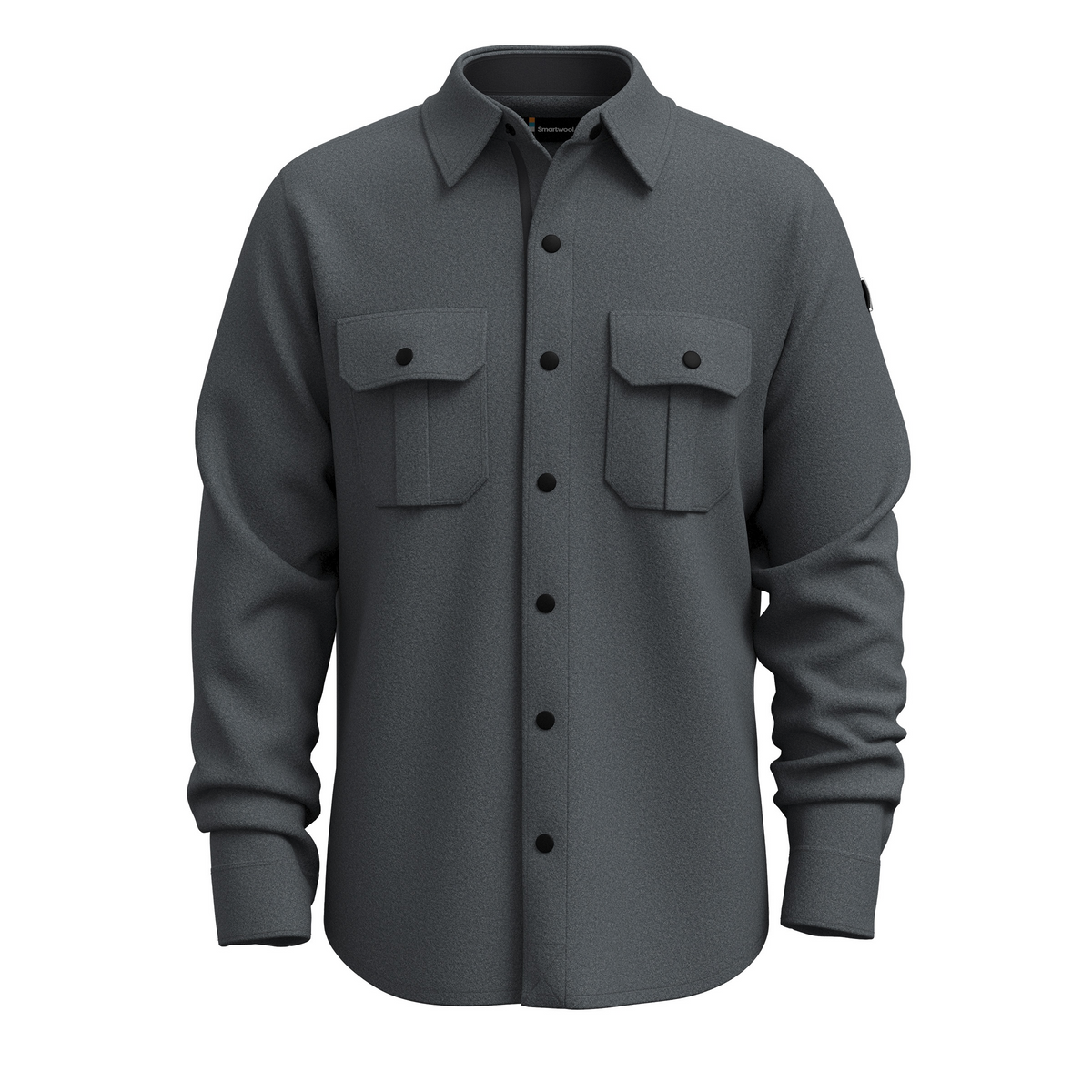Anchor Line Shirt Jacket - Rhythmic Red Plaid