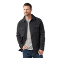 Anchor Line Shirt Jacket Nightfall Blue Plaid - ver - 1