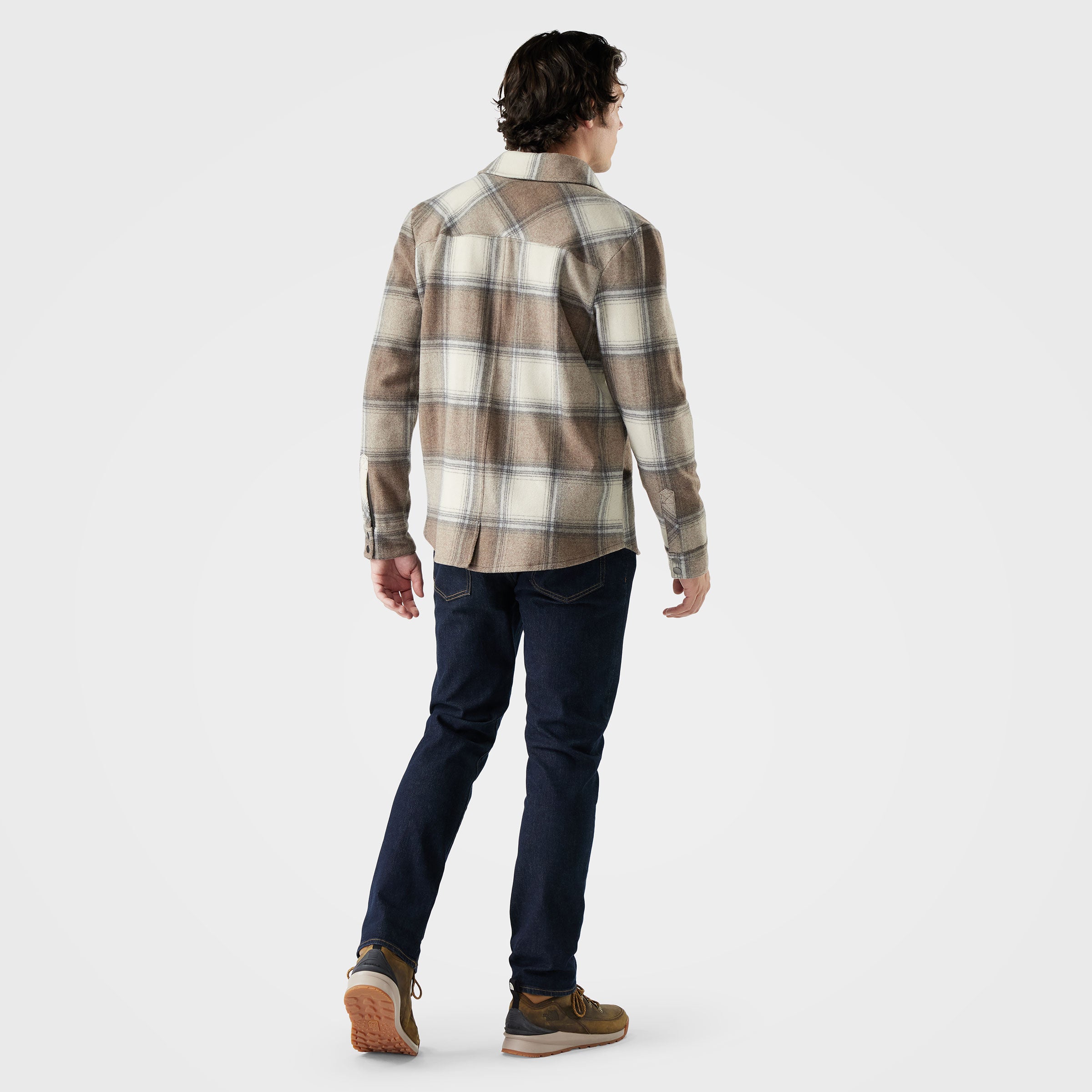 ジャケット・アウター Anchor Inc. Nylon Oxford Shirt Jacket L Anchor Line Shirt Jacket - Rhythmic Red Plaid