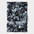 Kids' Thermal Merino Neck Gaiter Pacific Blue - ver - 1