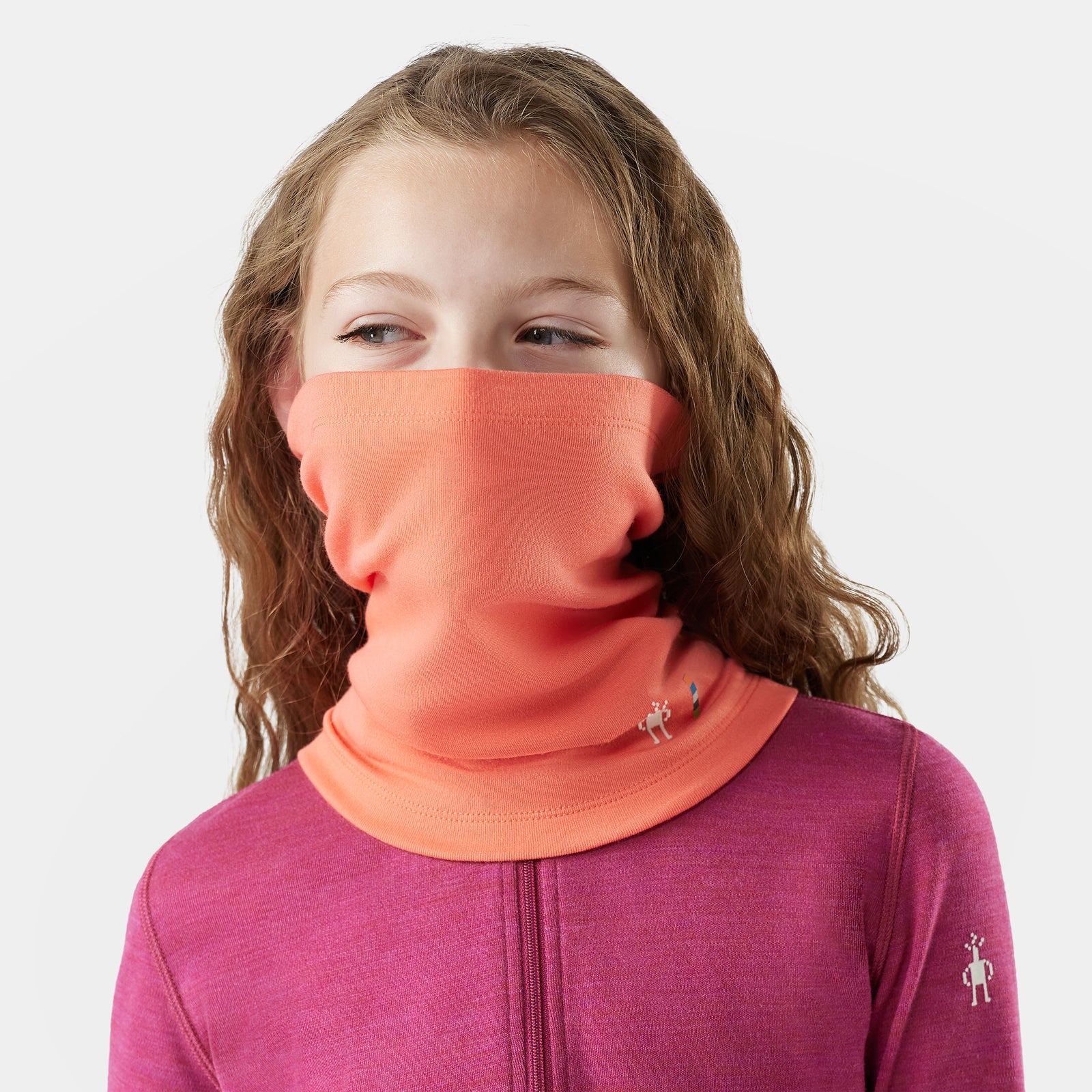 Cache-cou thermal Merino pour enfants  - voir - 2