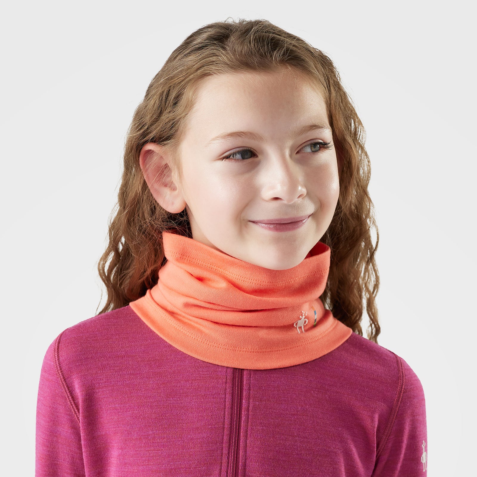 Cache-cou thermal Merino pour enfants  - voir - 1