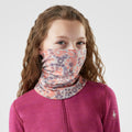 Kids' Thermal Merino Neck Gaiter Pacific Blue - ver - 2