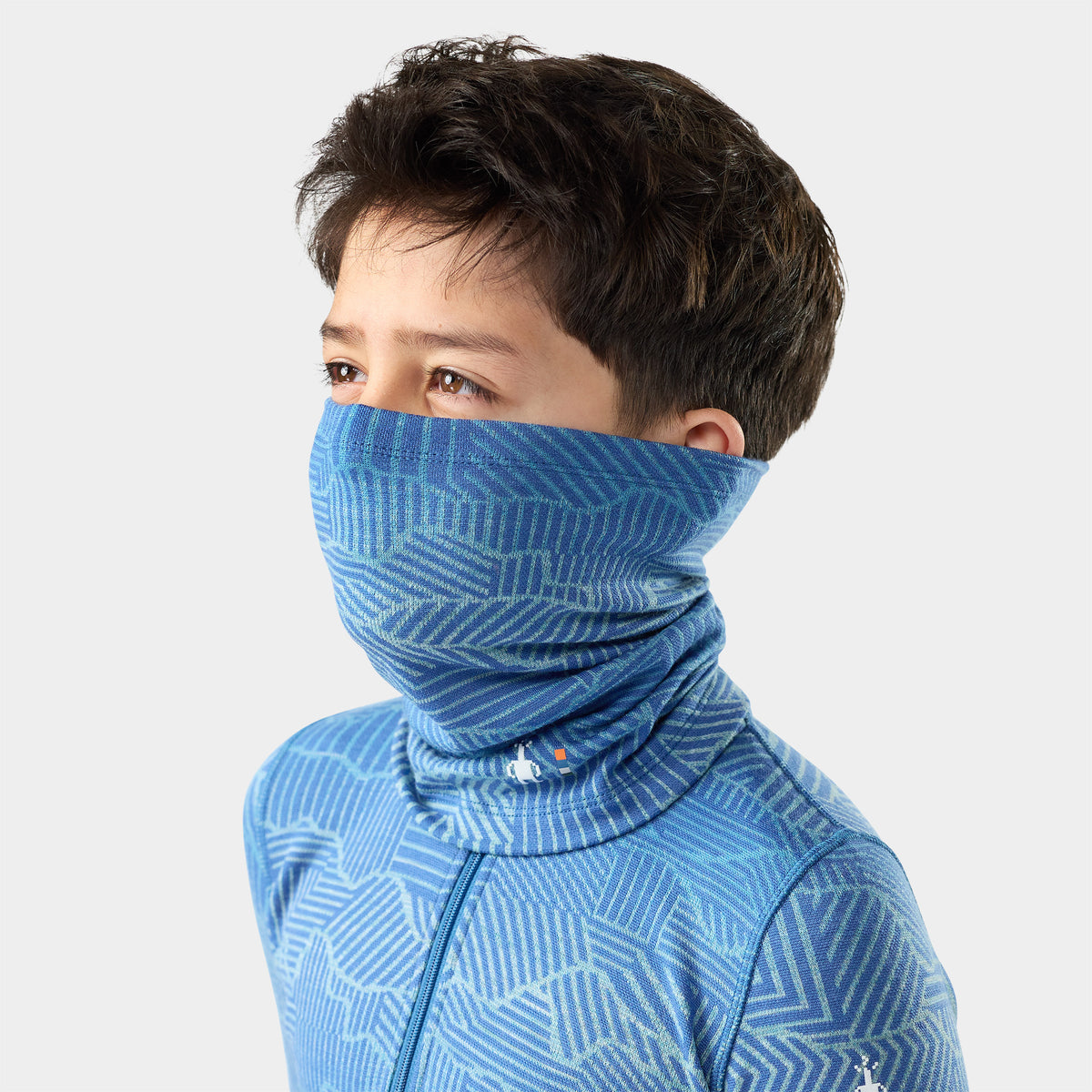 Cache-cou thermal Merino pour enfants  - voir - 2