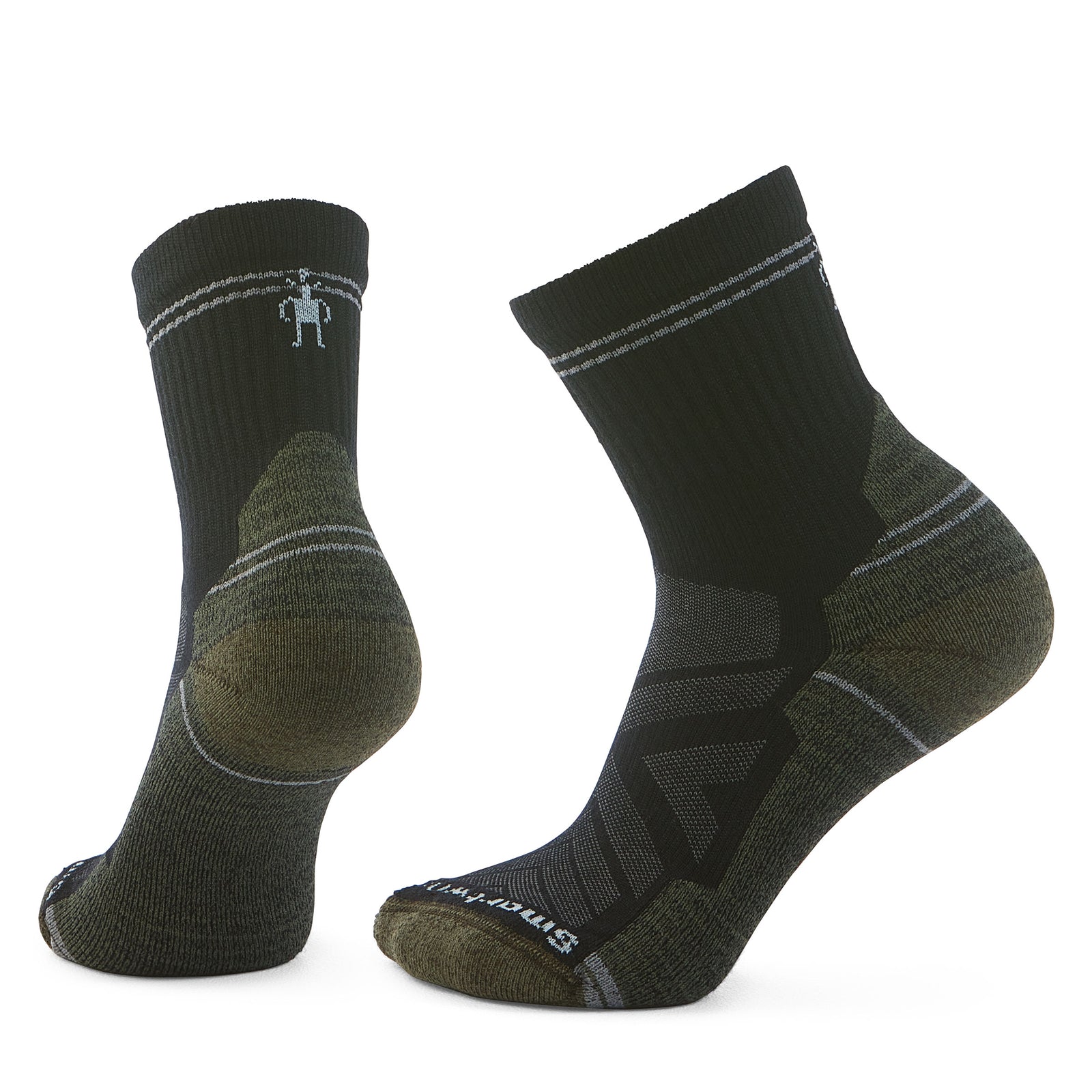 Women's Hike Mid Crew Socks Purple Dawn - ver - 1