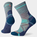 Women's Hike Mid Crew Socks Purple Iris - ver - 1