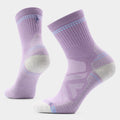 Women's Hike Mid Crew Socks Purple Dawn - ver - 1