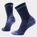 Women's Hike Crew Socks Deep Navy - ver - 1
