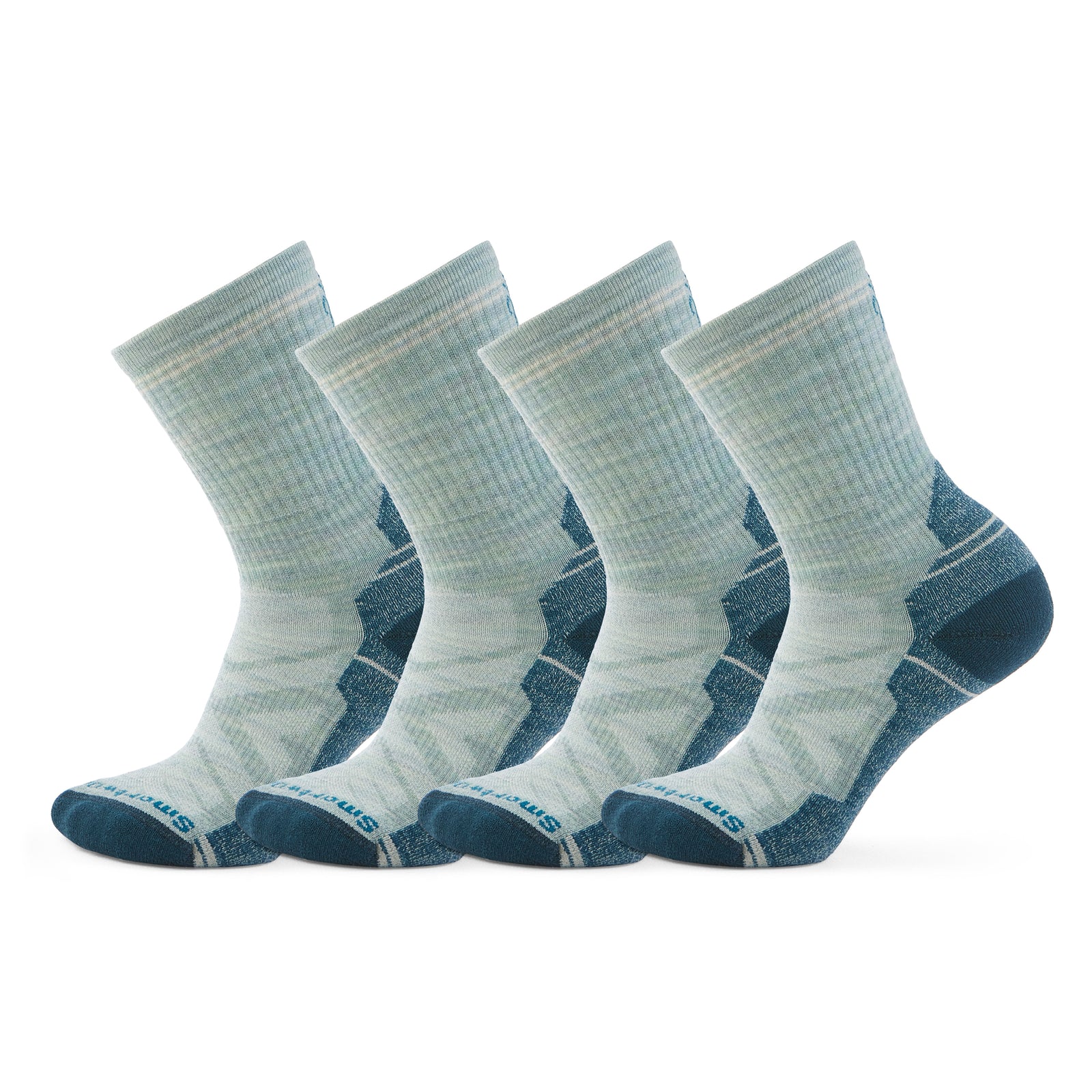 Women's Hike Crew Socks 4-Pack  - voir - 1