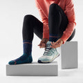 Women's Hike Crew Socks Medium Gray - ver - 2