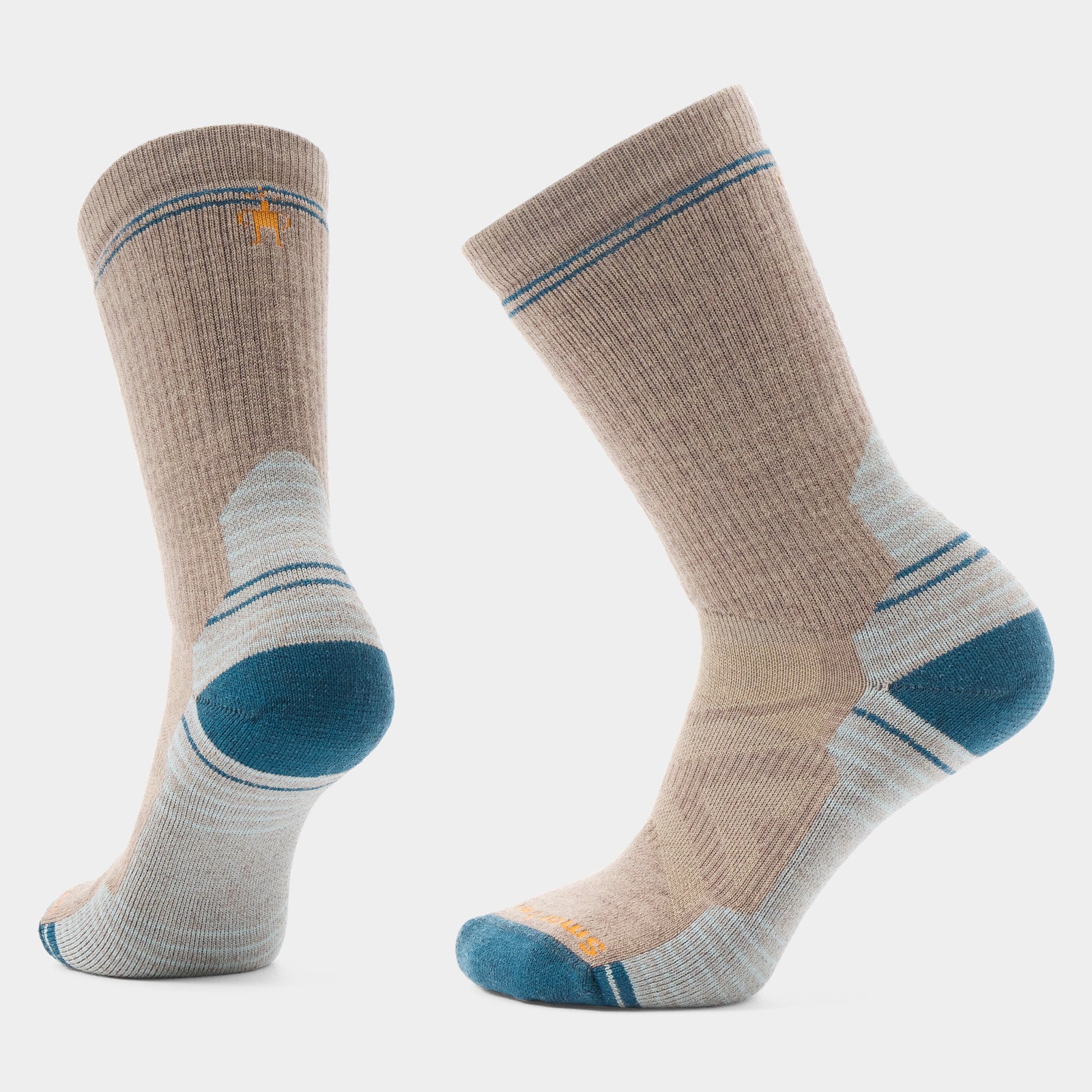Women's Hike Crew Socks Dusty Teal - ver - 1