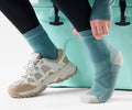 Women's Hike Crew Socks Dusty Teal - ver - 2