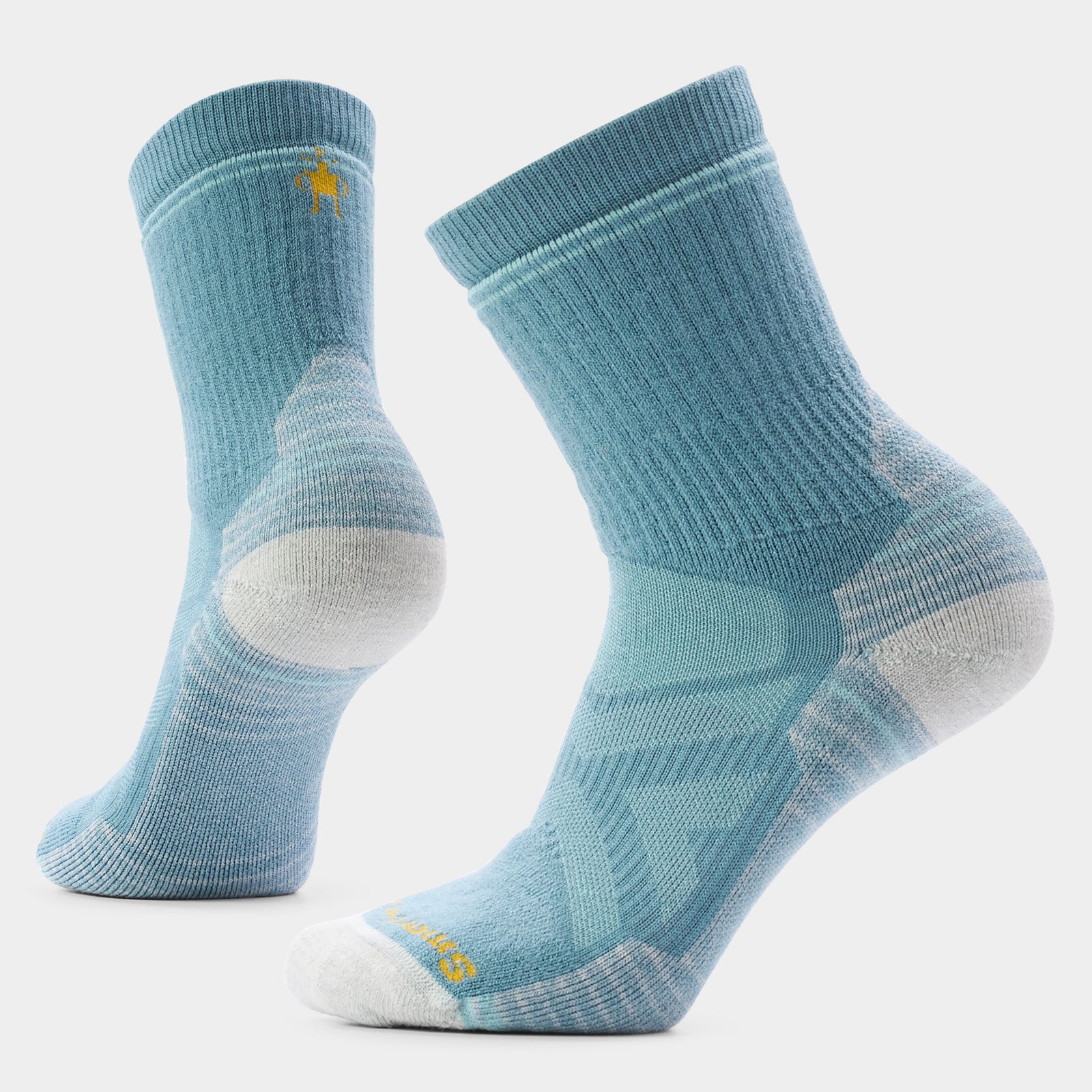 Women's Hike Crew Socks Dusty Teal - ver - 1