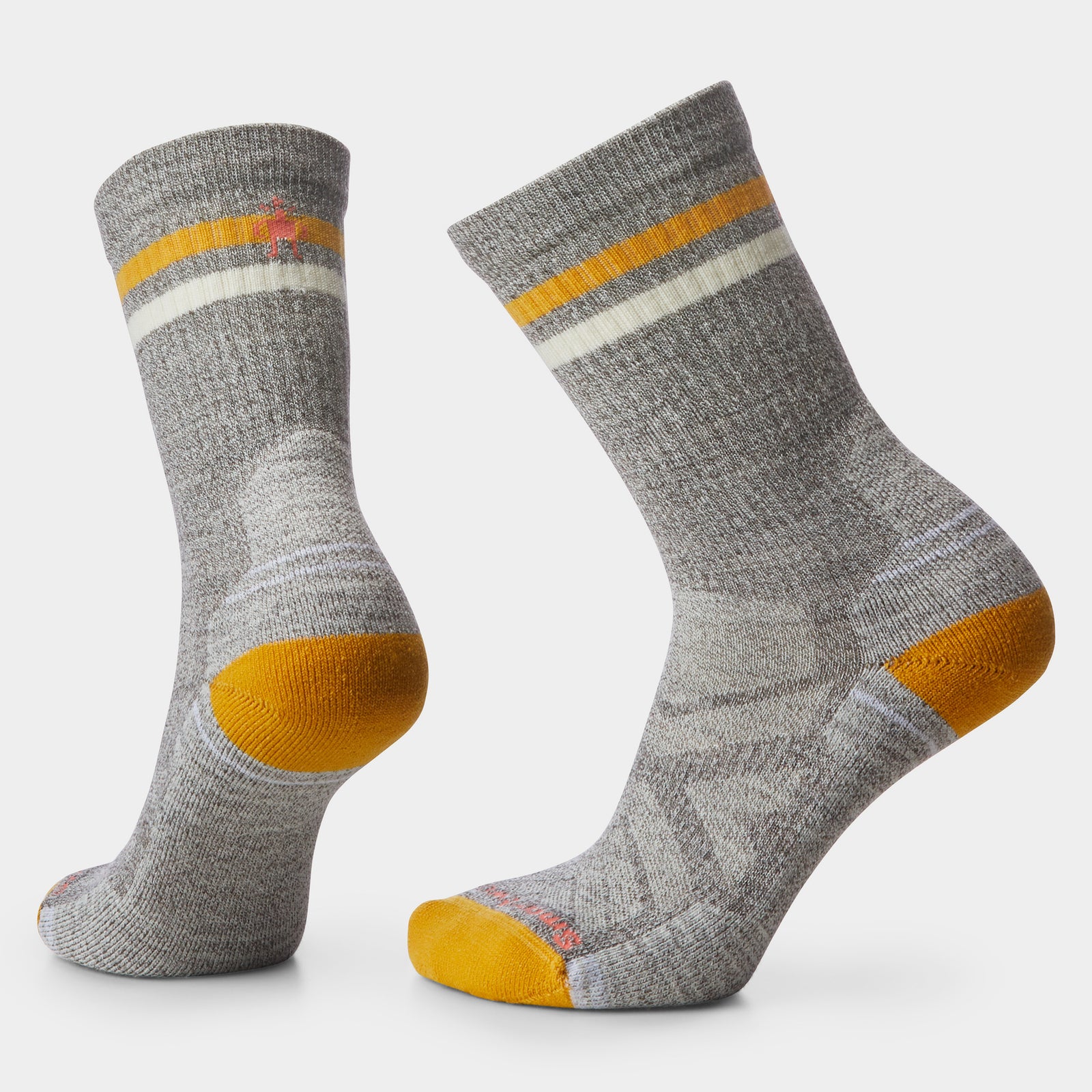 Women's Hike Tube Stripe Crew Socks Purple Iris - ver - 1