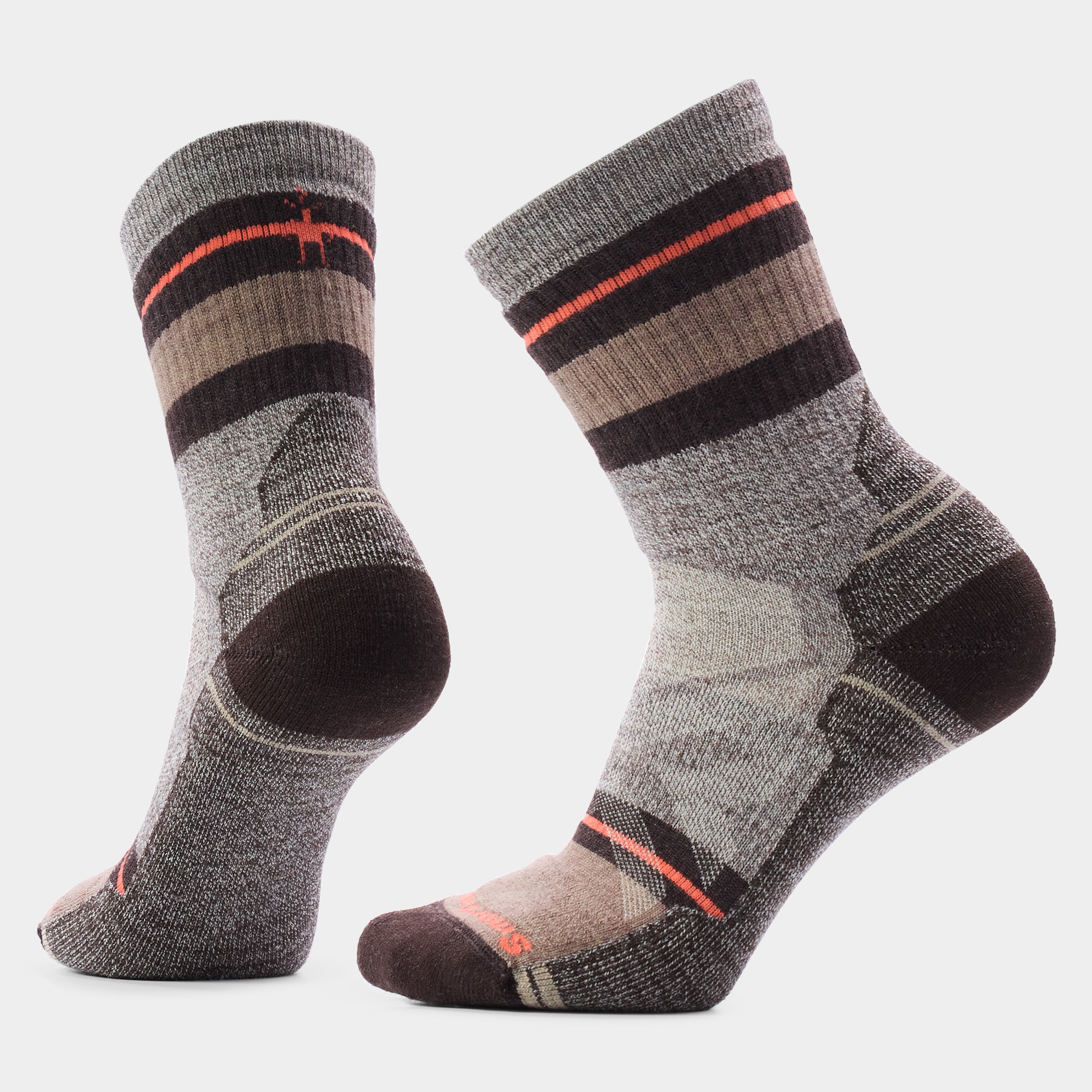 Women's Hike Saturnsphere Crew Socks - Charcoal