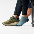 Hike Low Ankle Socks Dusty Teal - ver - 2