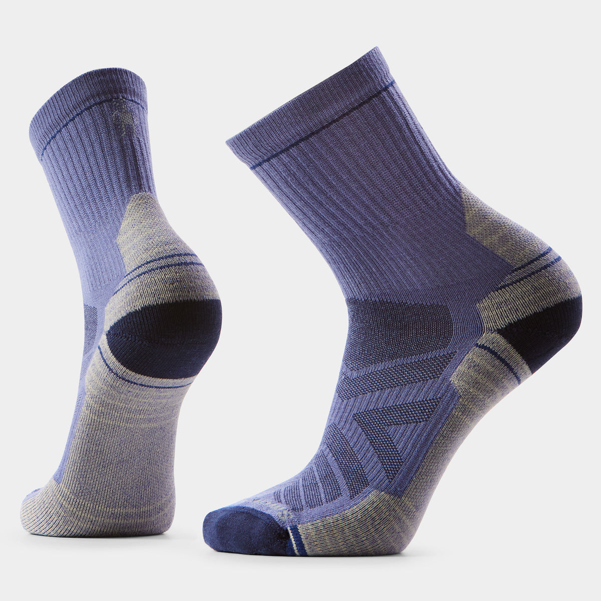 Hike Mid Crew Socks Nightfall Blue - 1
