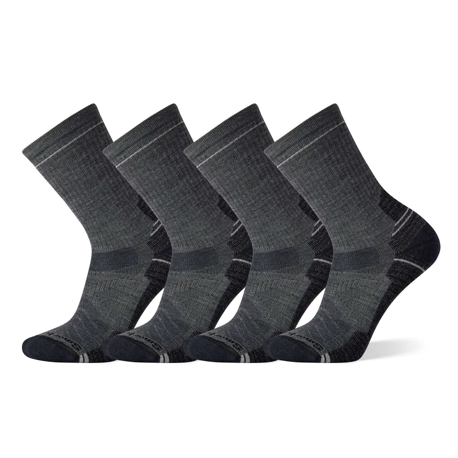 Hike Light Cushion Crew Socks  4-Pack  - ver - 1