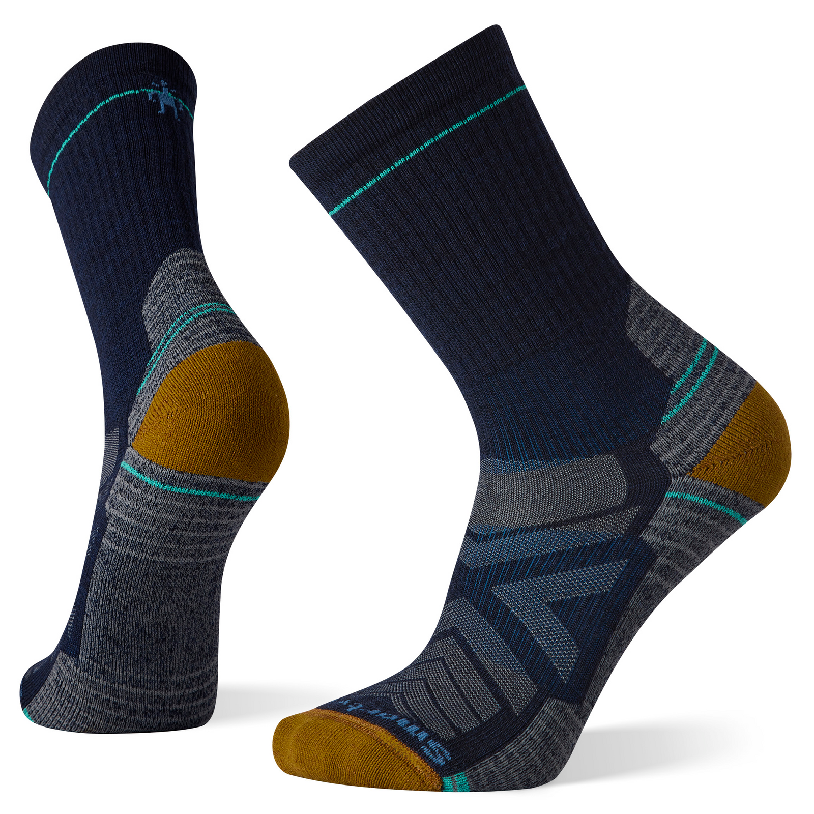 Hike Crew Socks Military Olive-Fossil - ver - 1