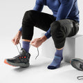 Hike Crew Socks Nightfall Blue - ver - 2