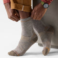 Hike Crew Socks Taupe-Natural Marl - ver - 2