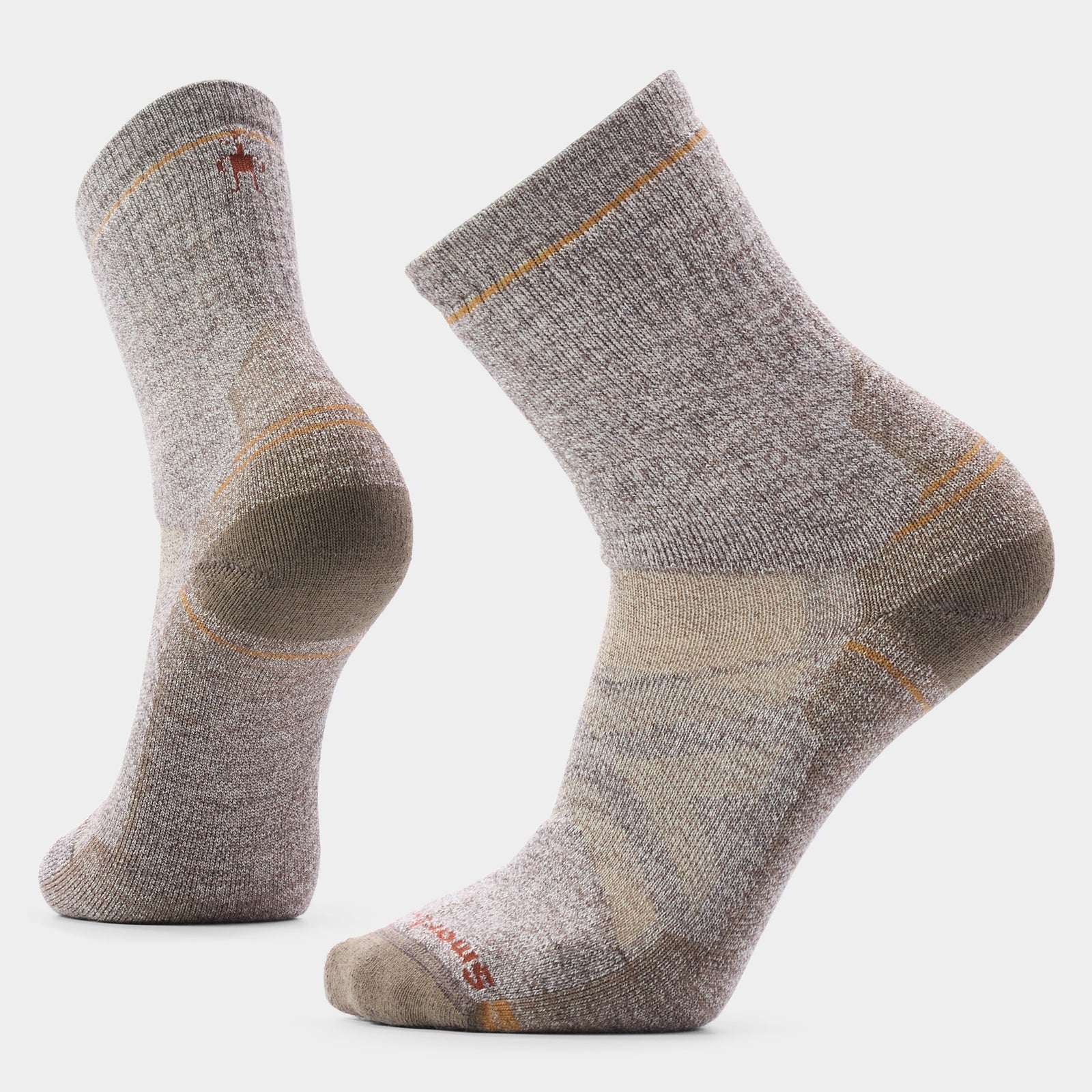 Hike Crew Socks Taupe-Natural Marl - ver - 1