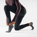 Run Low Ankle Socks Black - ver - 2