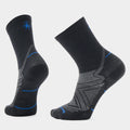 Run Mid Crew Socks Black - ver - 1