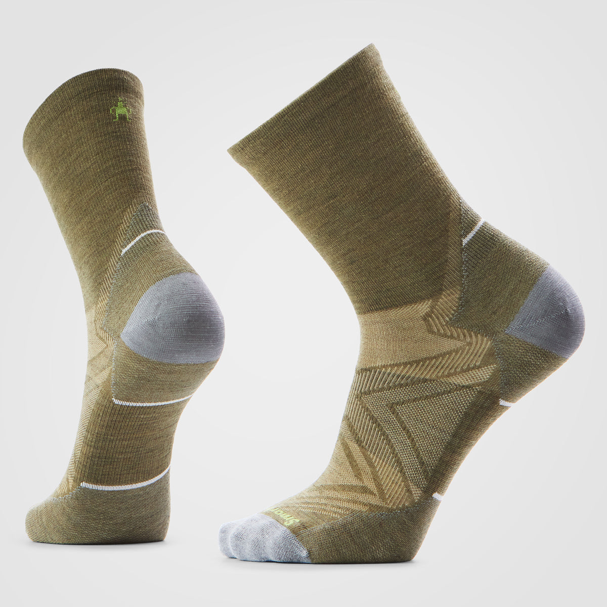 Run Mid Crew Socks Winter Moss - 1