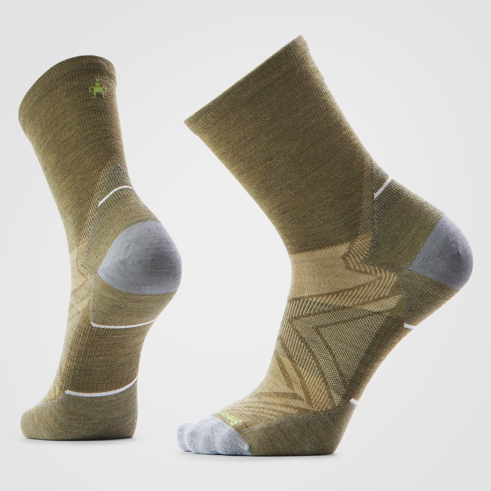 Run Mid Crew Socks Winter Moss - ver - 1