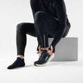 Run Low Ankle Socks Black - ver - 2