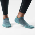 Run Low Ankle Socks Dusty Teal - ver - 2