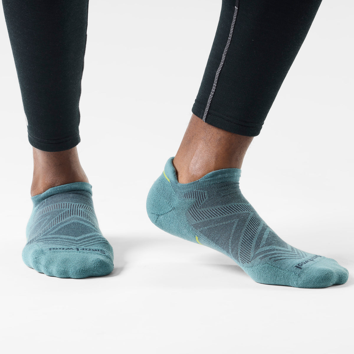 Run Low Ankle Socks Dusty Teal - 2