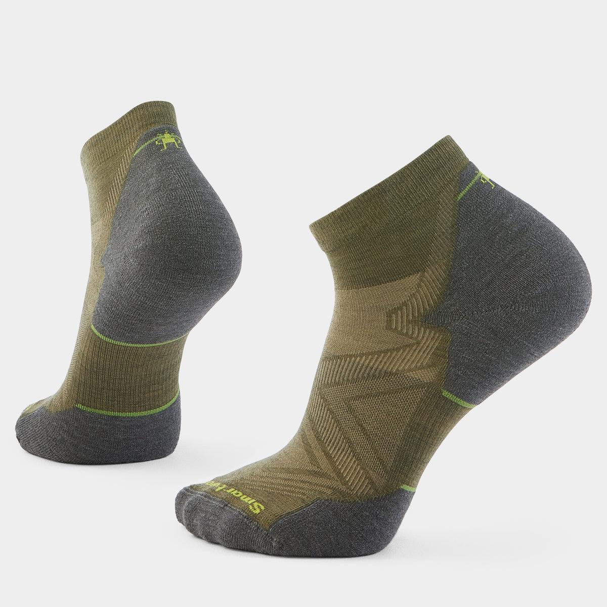 Run Ankle Socks Winter Moss - 1