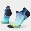 Women's Run Ombre Print Low Ankle Socks Tandoori Orange - ver - 1