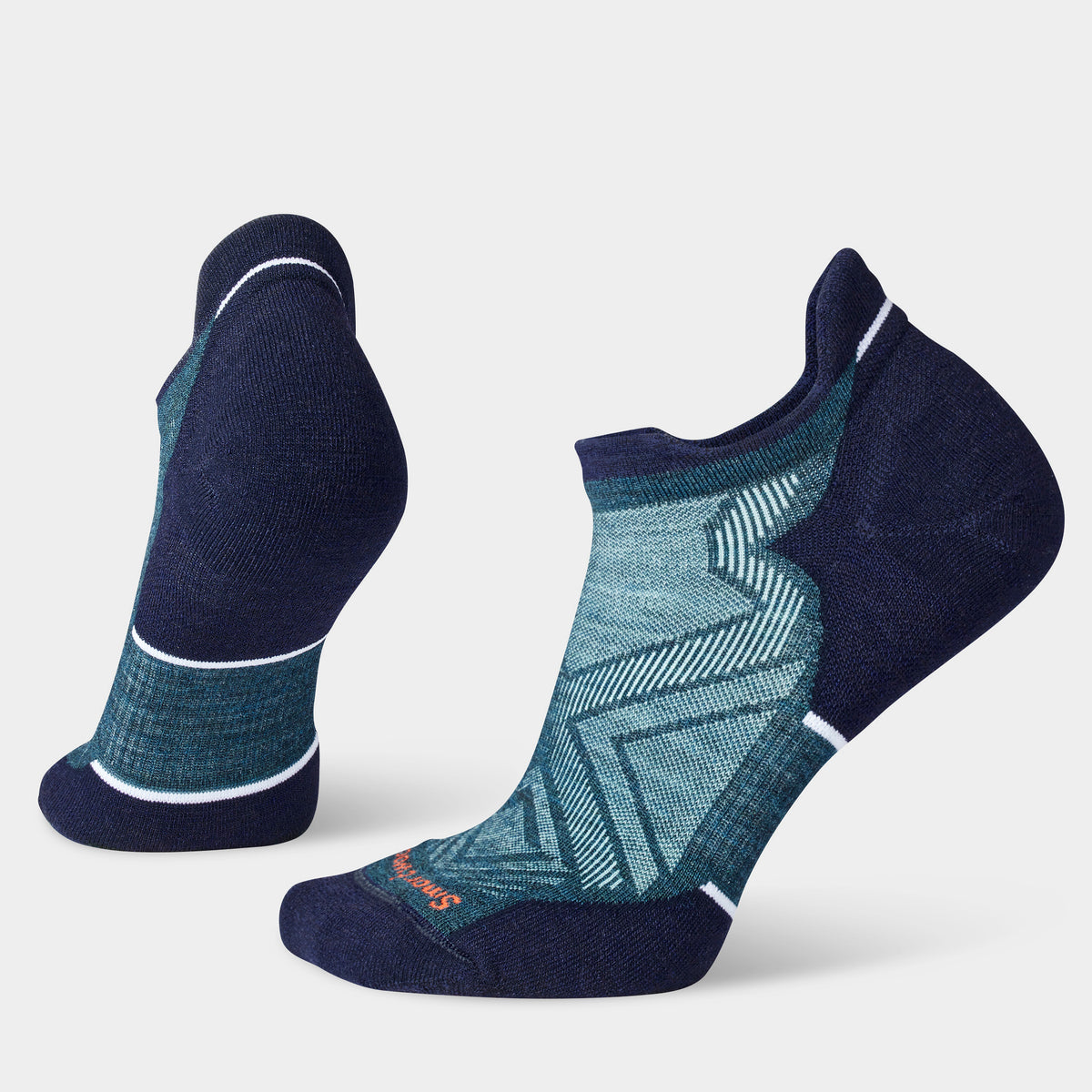Women's Run Low Ankle Socks Twilight Blue - 1
