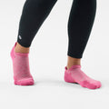 Women's Run Low Ankle Socks Garden Pink - ver - 2