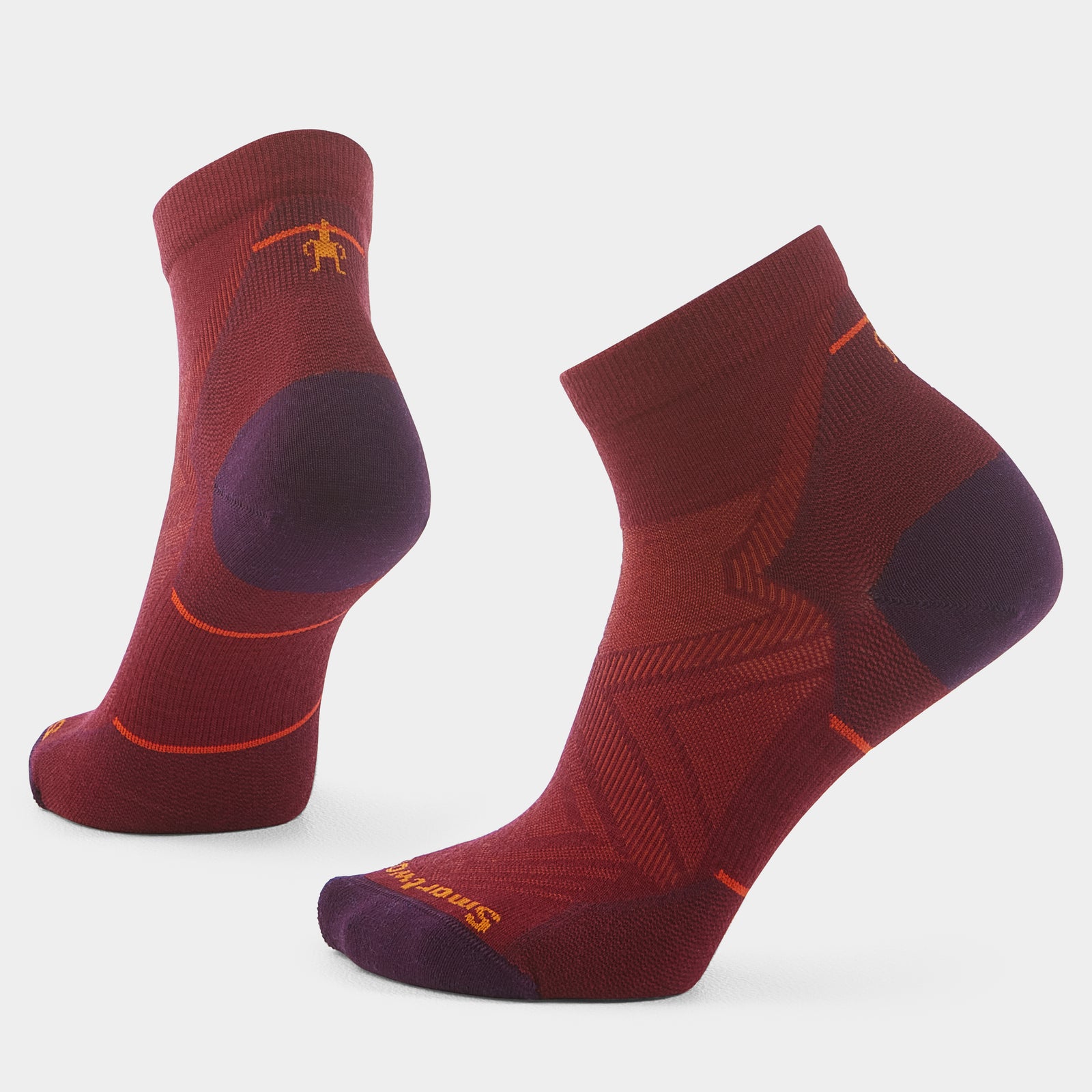 Women's Run Ankle Socks Garden Pink - ver - 1