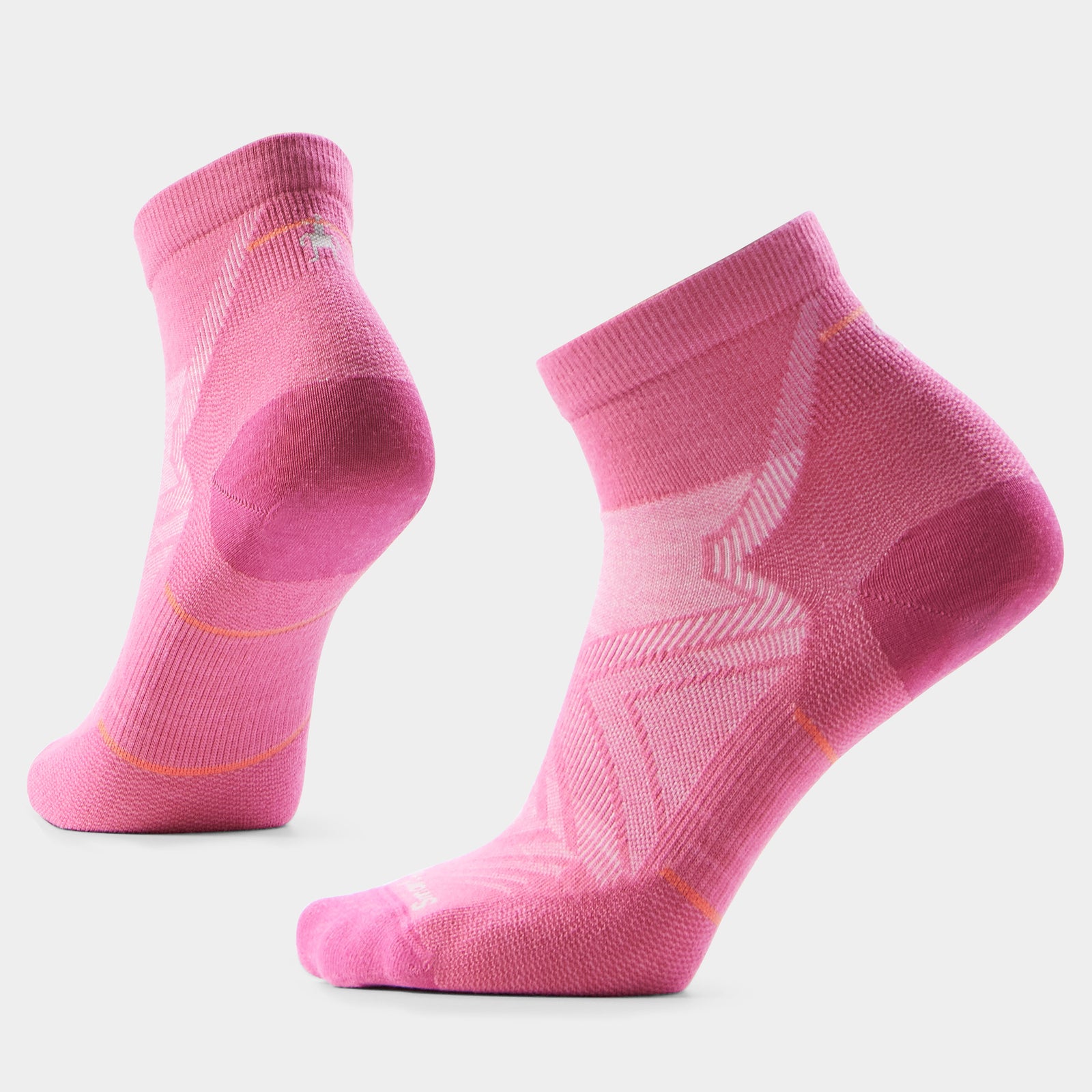 Women's Run Ankle Socks Garden Pink - ver - 1