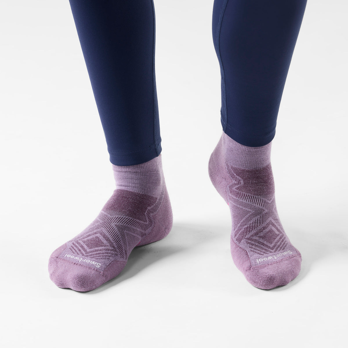 Women's Run Ankle Socks Purple Dawn - 2