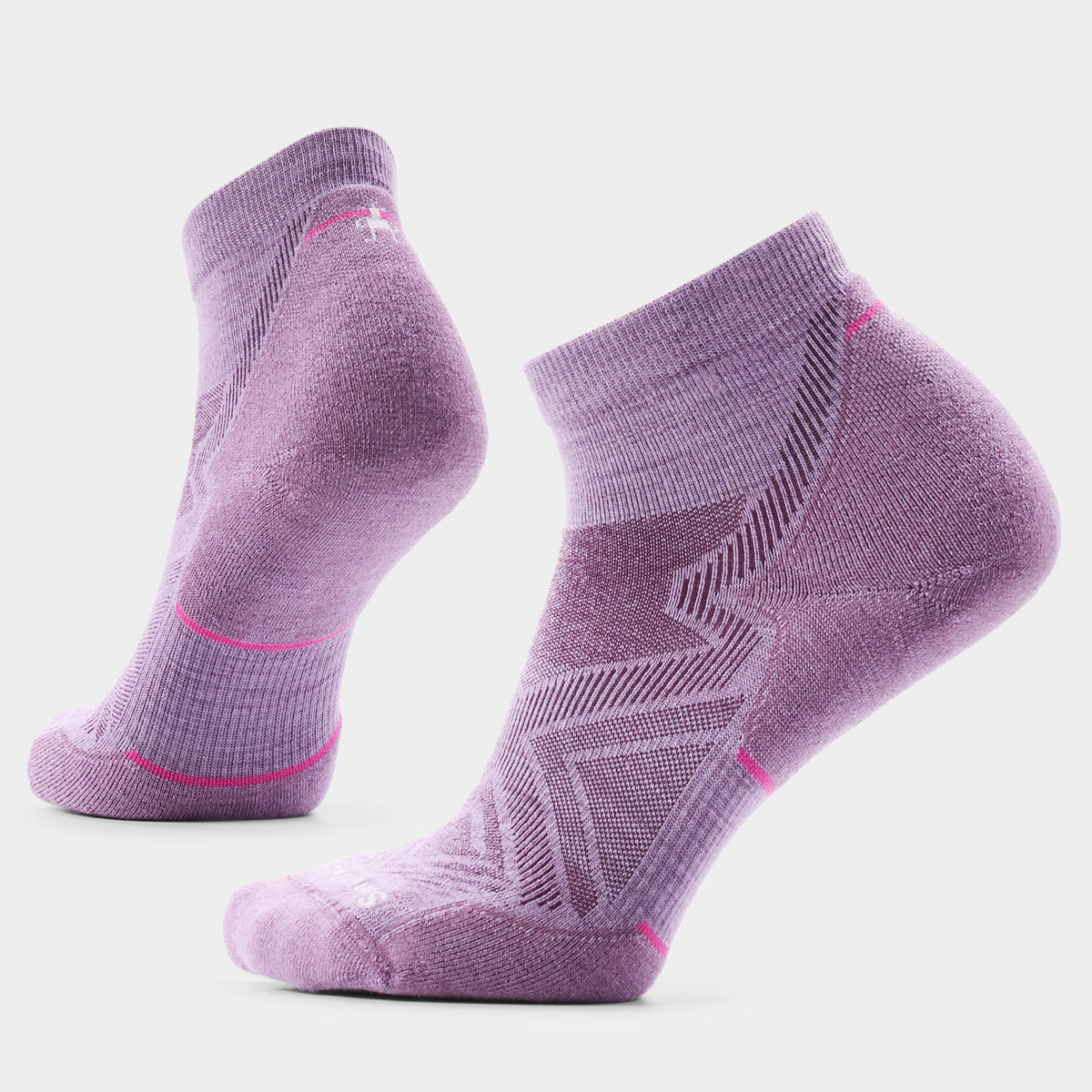 Women's Run Ankle Socks Purple Dawn - 1
