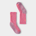 Kids' Hike Crew Socks Garden Pink - ver - 1