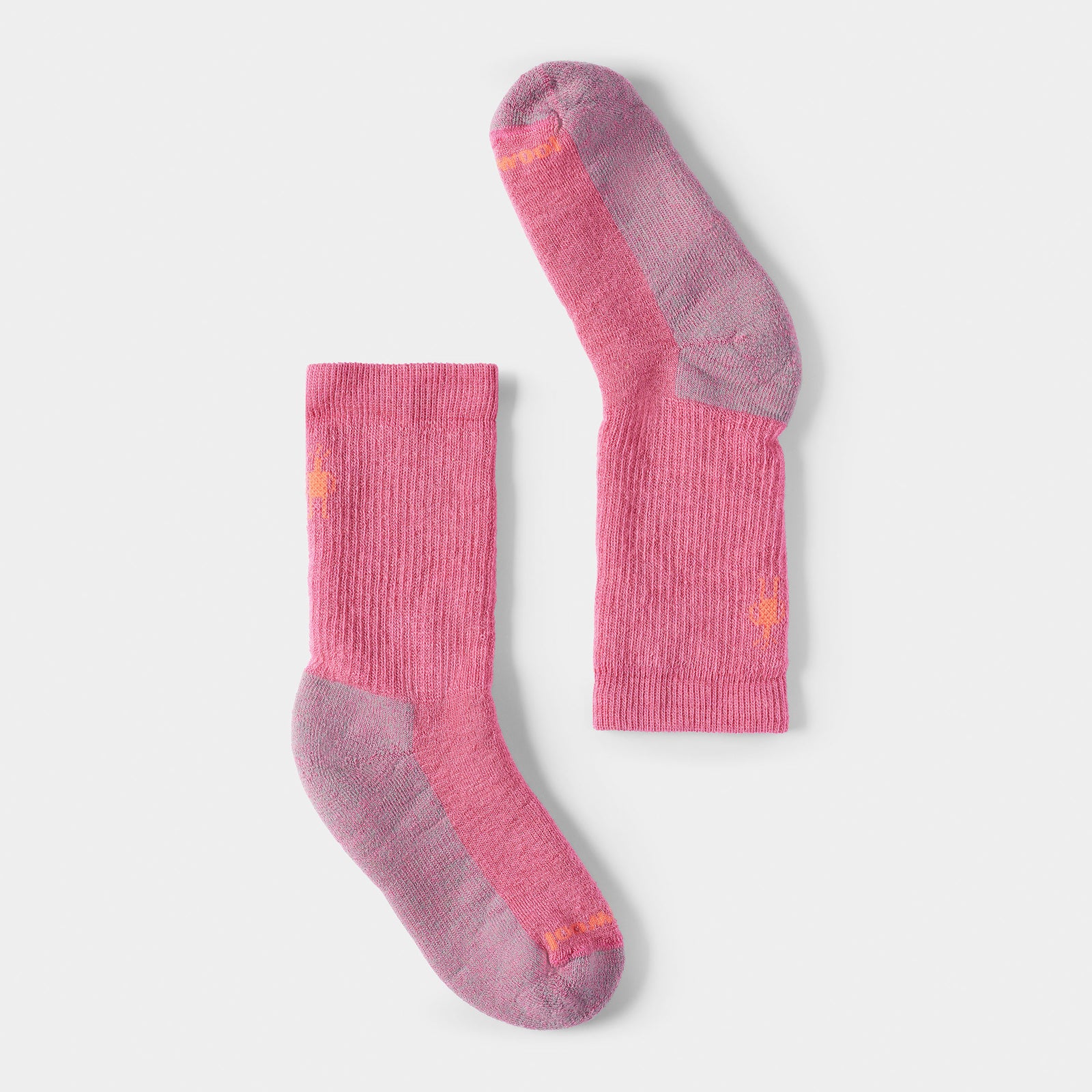 Kids' Hike Crew Socks Garden Pink - ver - 1