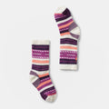 Kids' Hike Margarita Crew Socks Moonbeam - ver - 1
