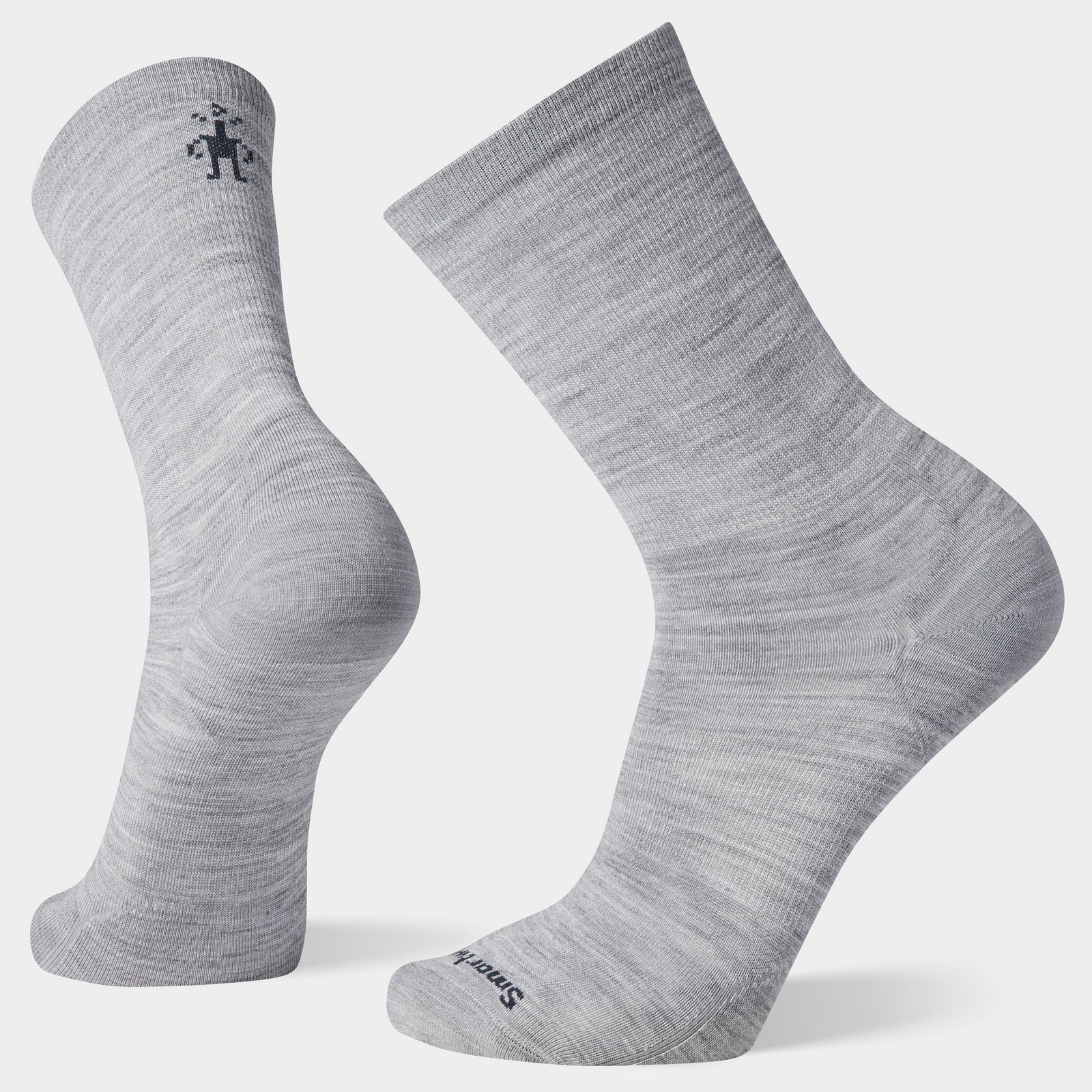 Everyday Anchor Line Crew Socks Light Gray - ver - 1