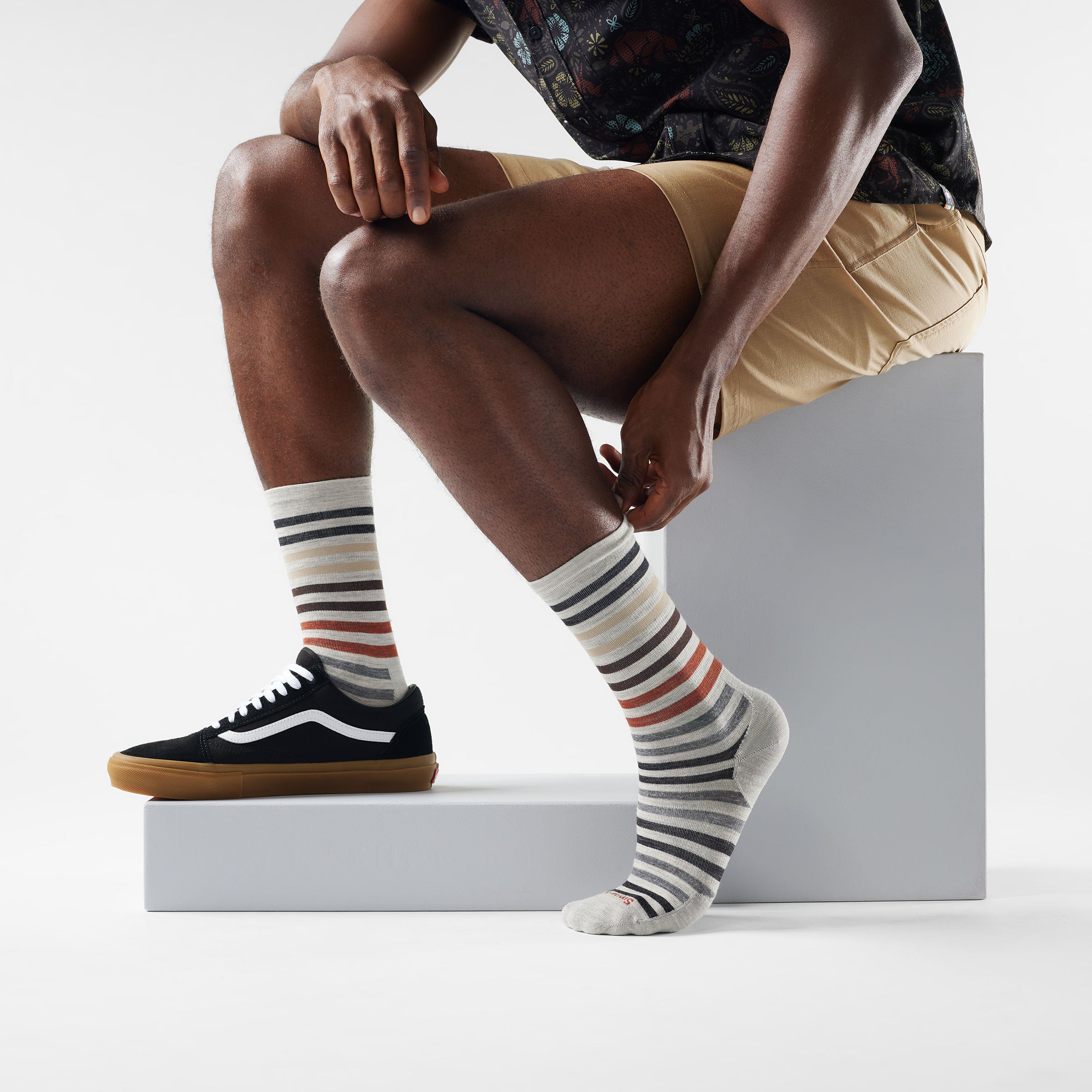 Everyday Spruce Street Crew Socks - Ash