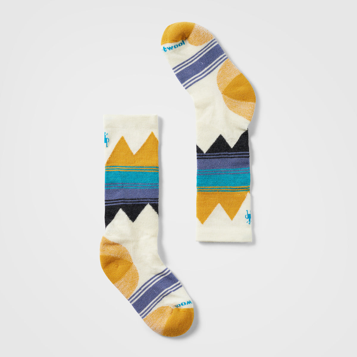 Smartwool Kids Ski Light Cushion OTC Socks Black / M