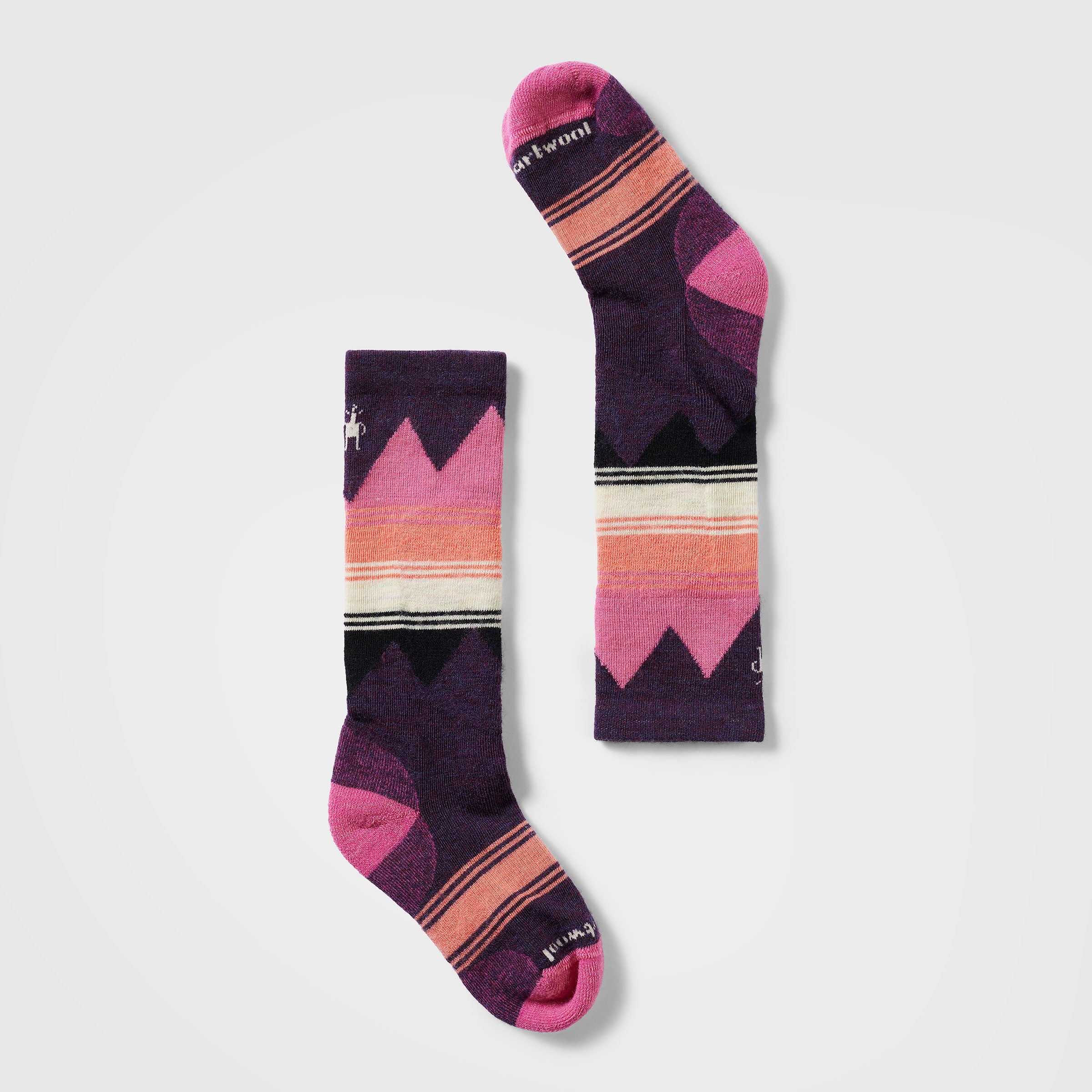 Kids' Ski Over The Calf Socks - Purple Iris